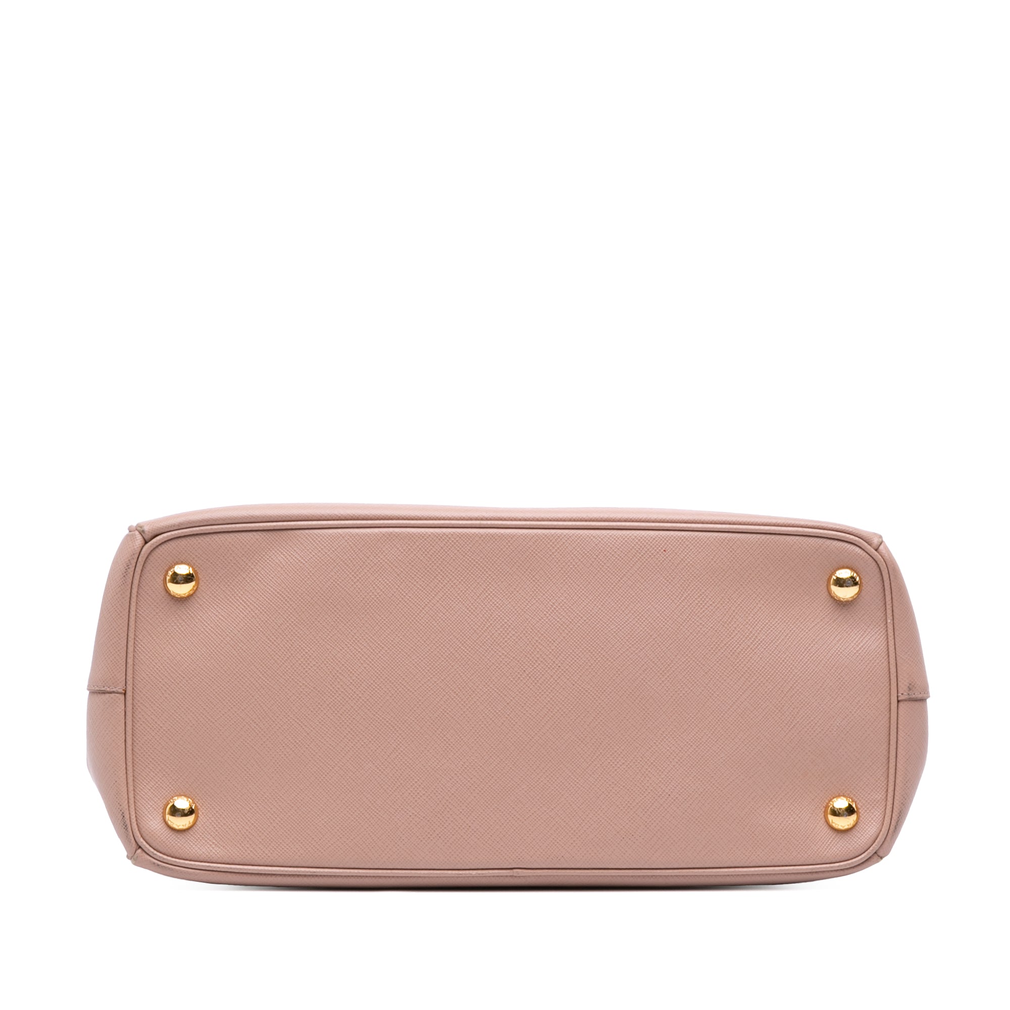 Large Saffiano Lux Galleria Double Zip Satchel