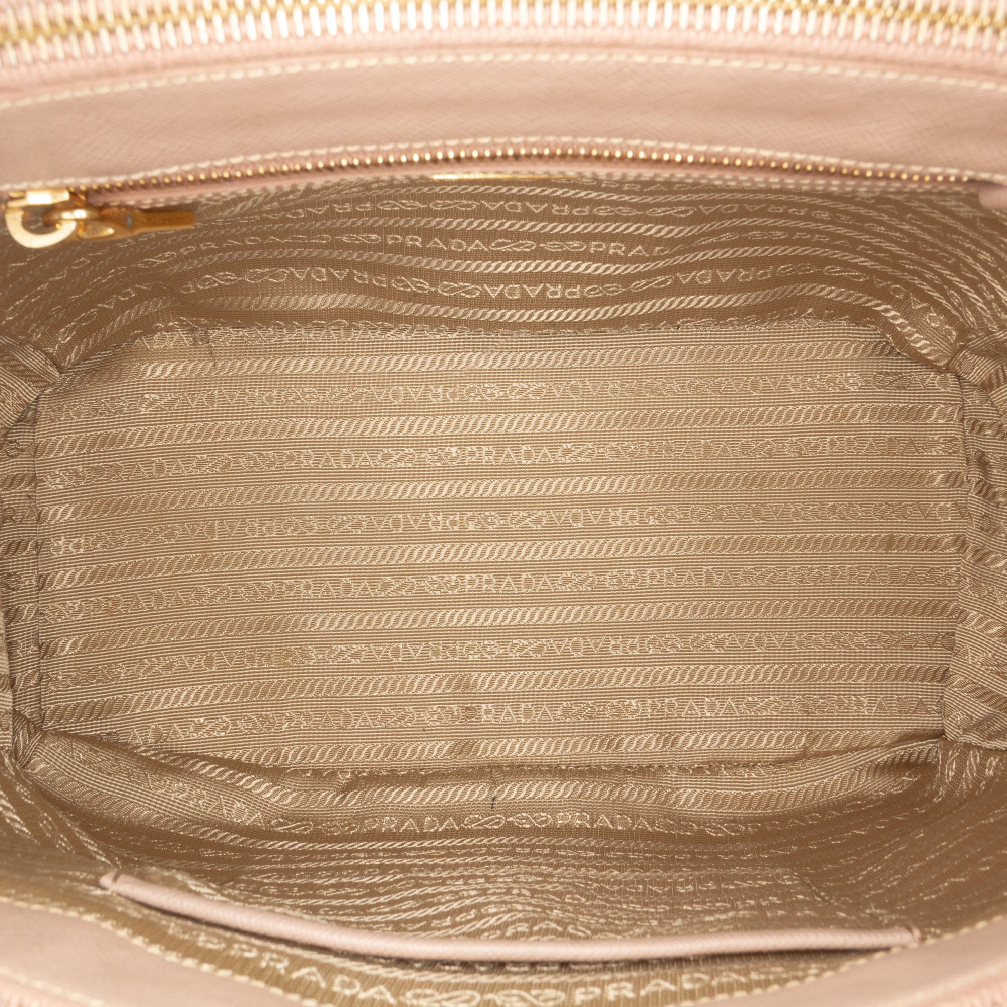 Large Saffiano Lux Galleria Double Zip Satchel