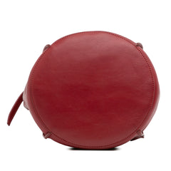 Leather Big Bag Bucket Crossbody