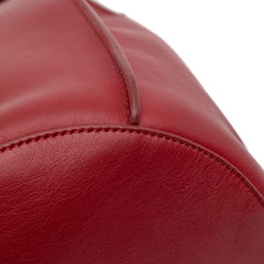 Leather Big Bag Bucket Crossbody