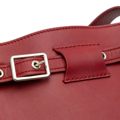 Leather Big Bag Bucket Crossbody