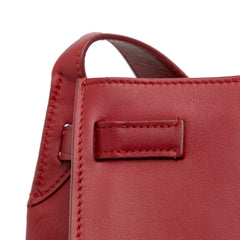 Leather Big Bag Bucket Crossbody