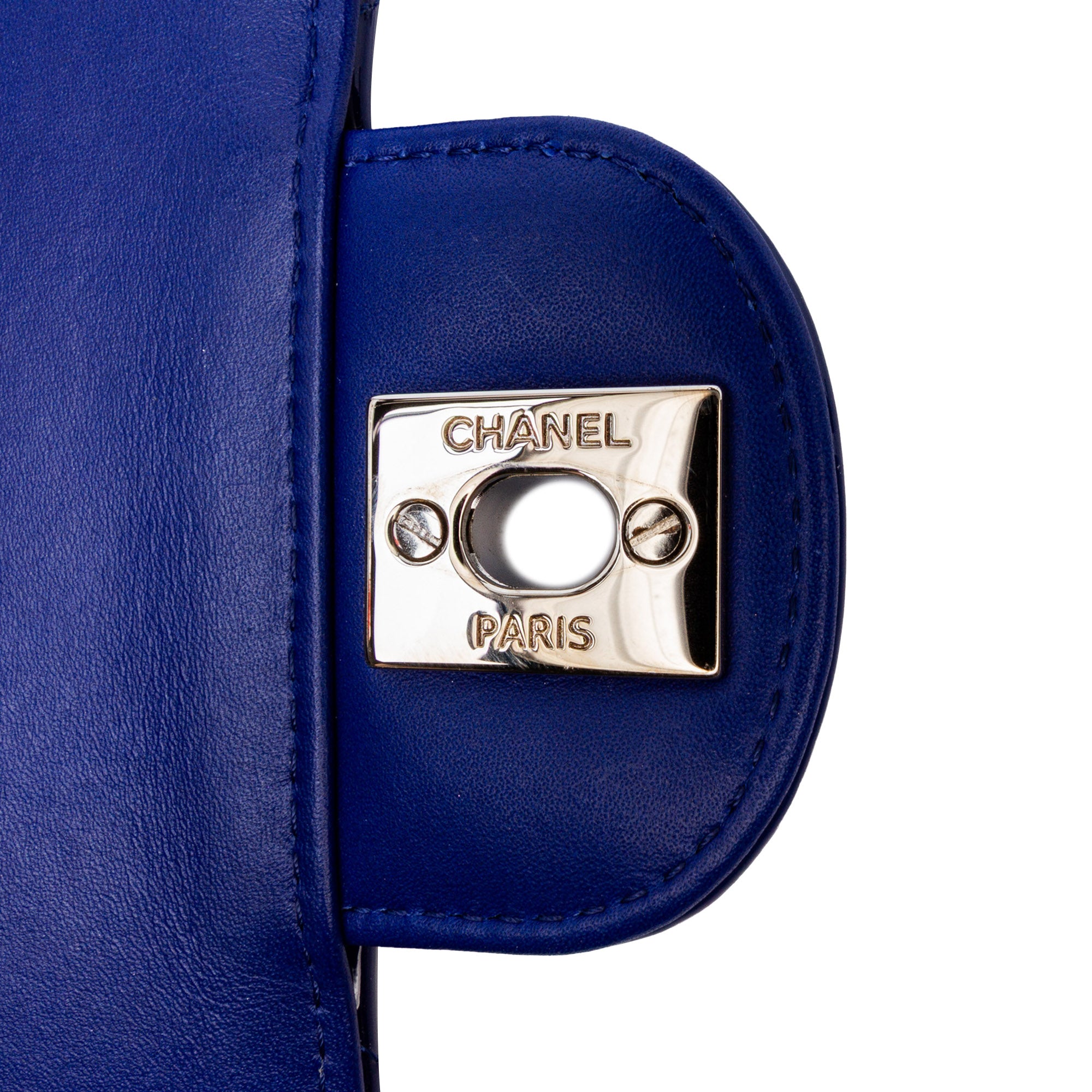 Mini Rectangular Classic Chevron Patent Single Flap