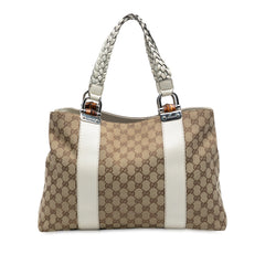 Medium GG Canvas Bamboo Libeccio Tote