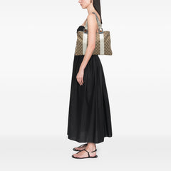 Medium GG Canvas Bamboo Libeccio Tote