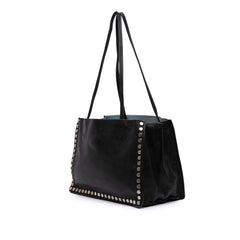 Glace Calf Studded Etiquette Tote