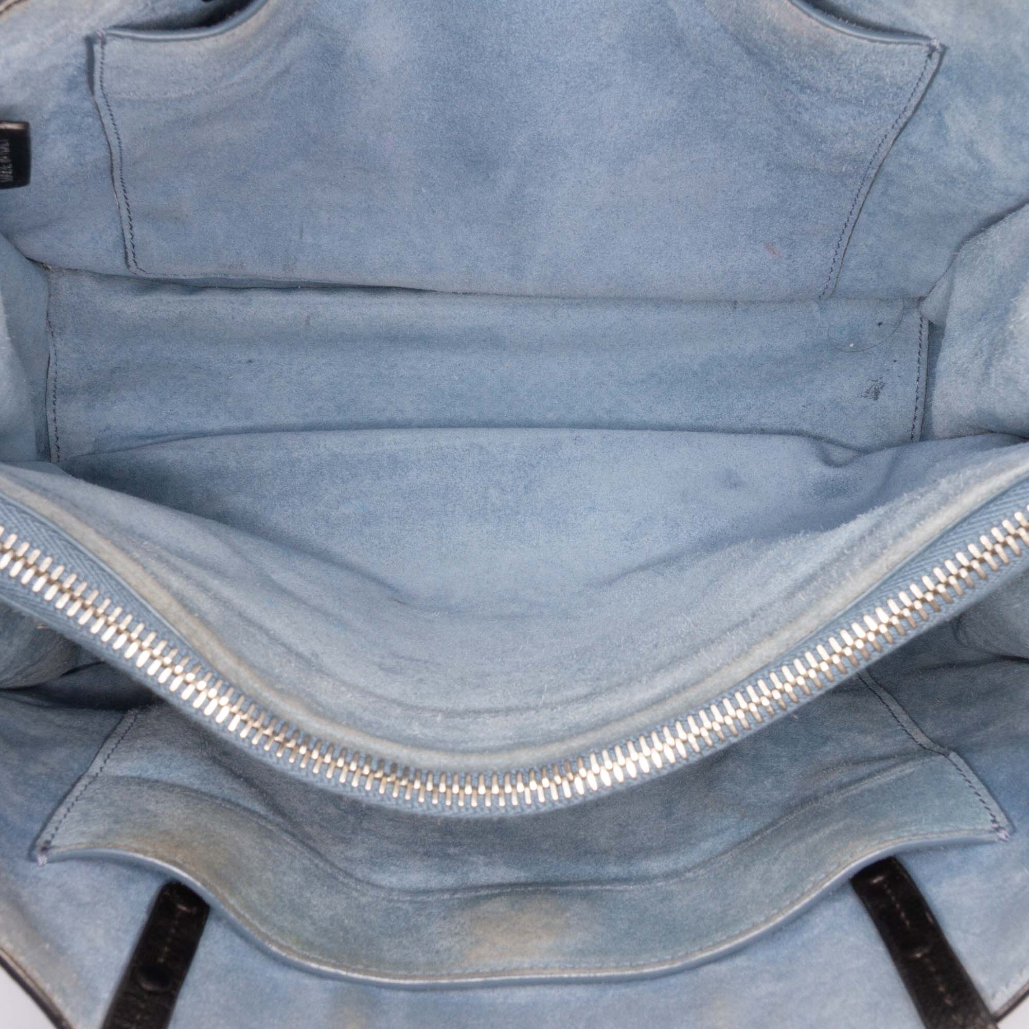 Glace Calf Studded Etiquette Tote