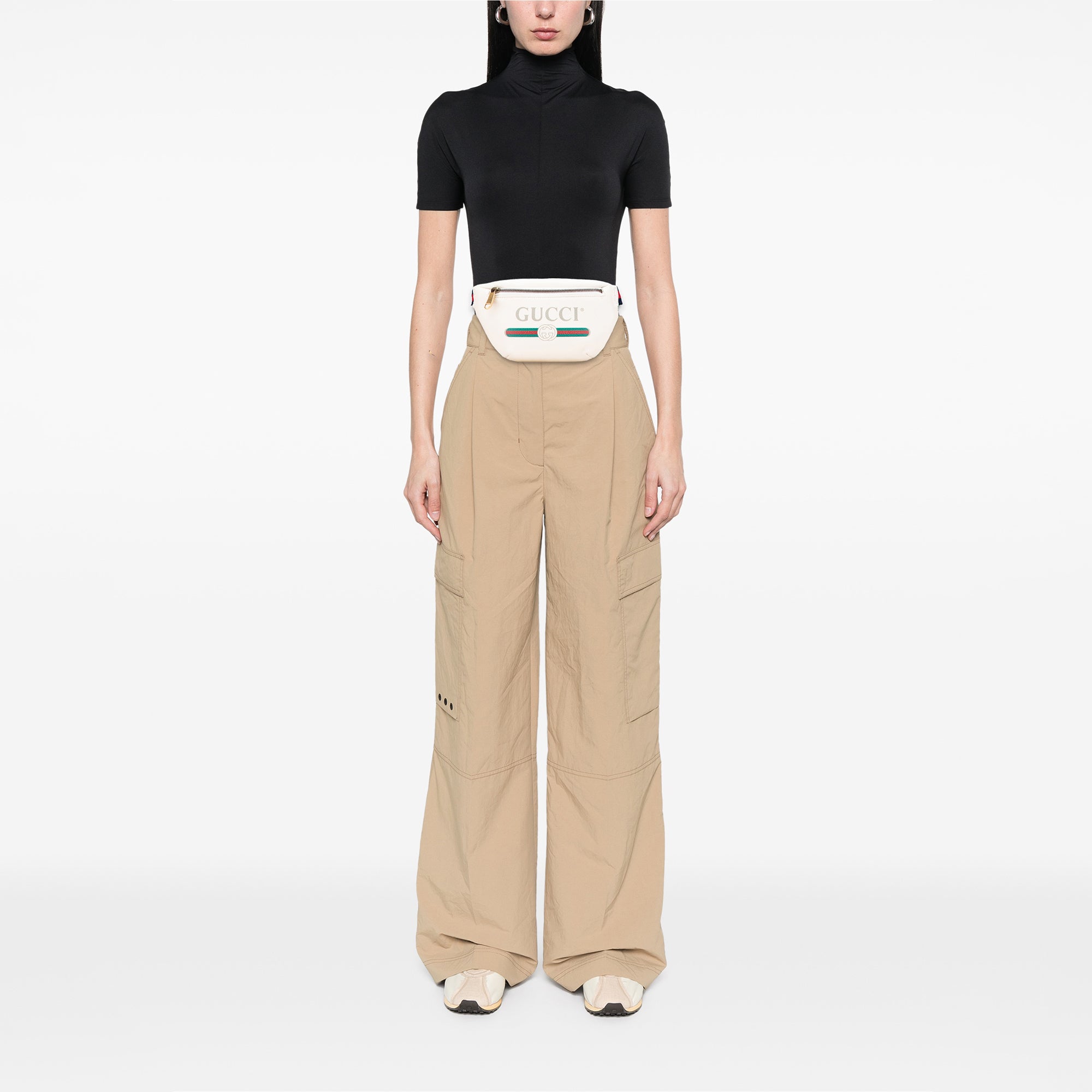 Leather Logo Belt Bag