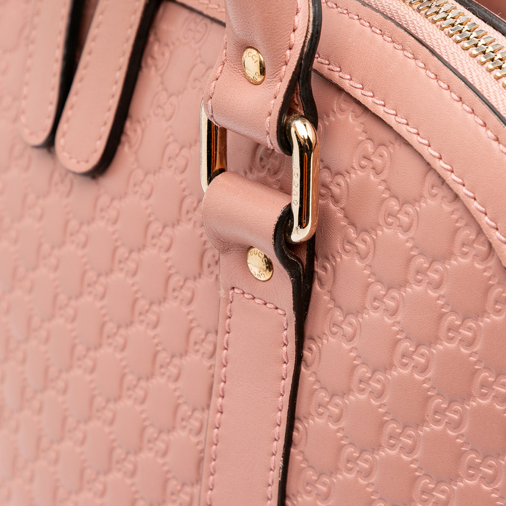 Medium Microguccissima Dome Satchel