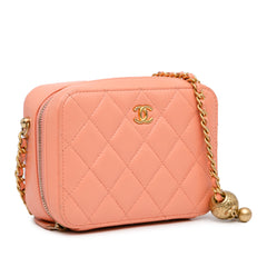 CC Quilted Lambskin Pearl Crush Camera Bag_1