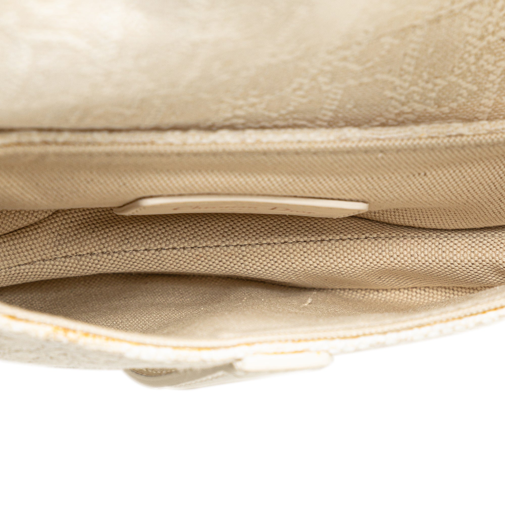 Mini Oblique Canvas Saddle Bag