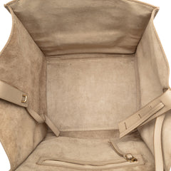 Medium Leather Luggage Phantom Tote