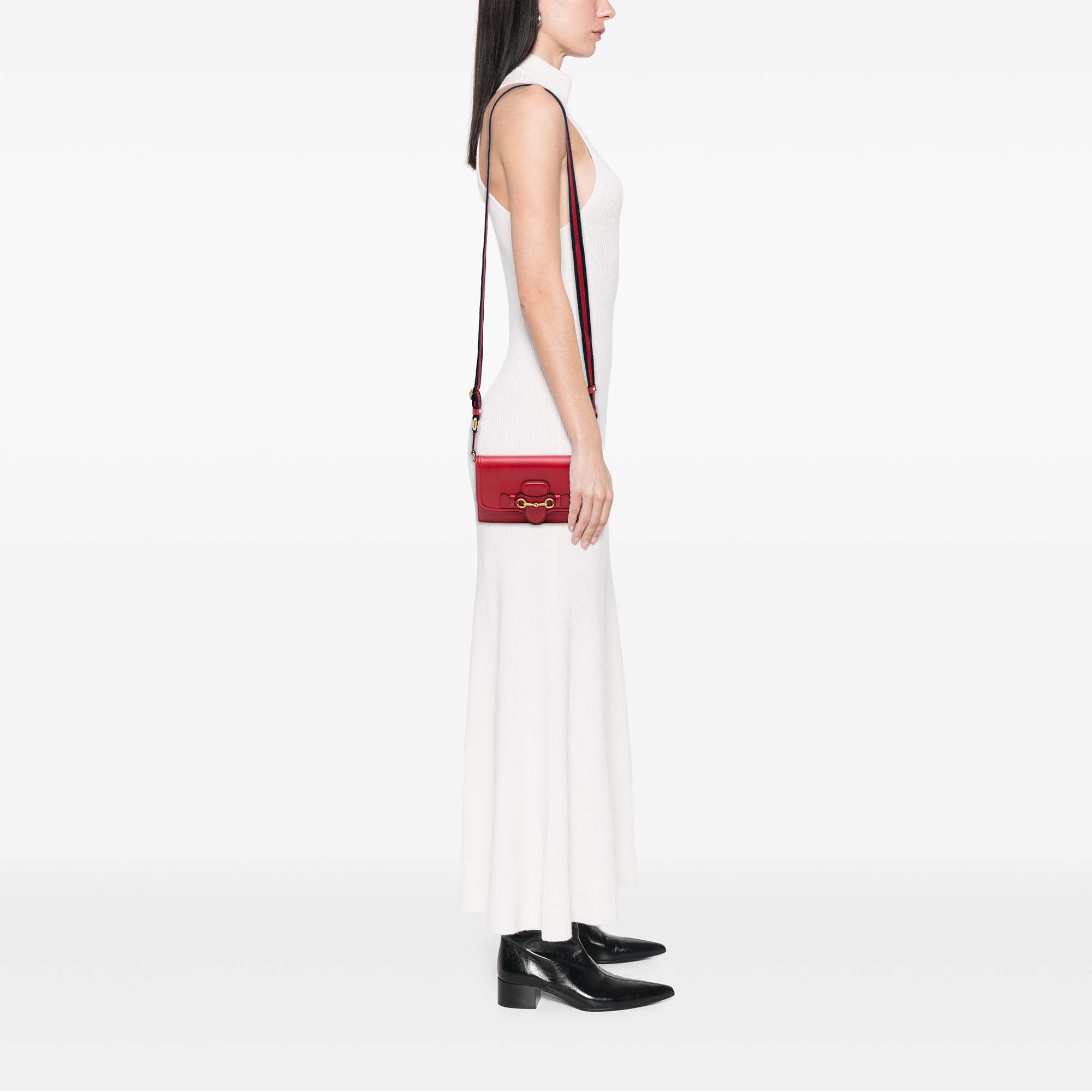 Leather Lady Web Wallet On Strap