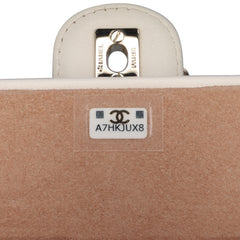 Quilted Lambskin Foldable Jewelry Box with Chain