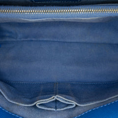 Small Caviar Chevron Coco Top Handle Bag