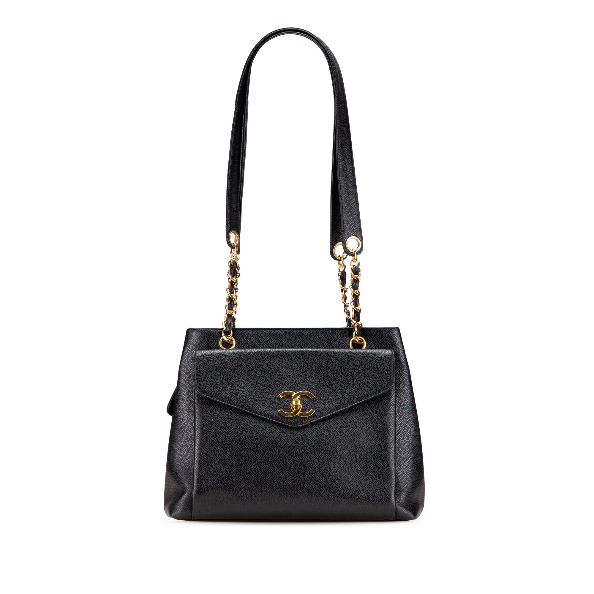 CC Caviar Shoulder Bag