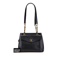 CC Caviar Shoulder Bag