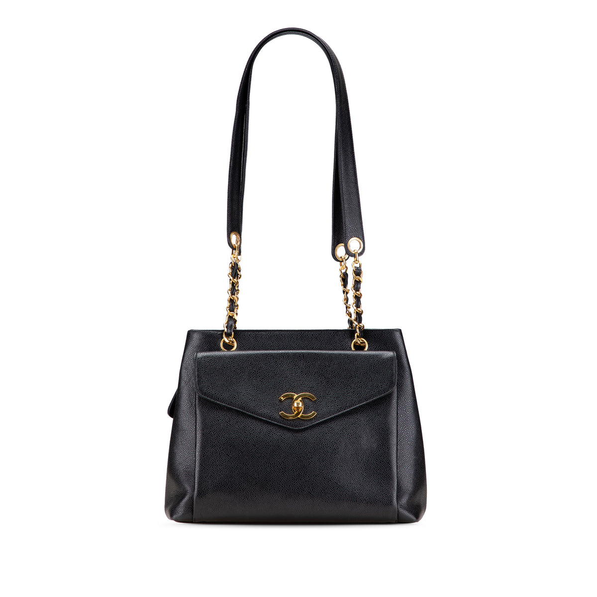 CC Caviar Shoulder Bag