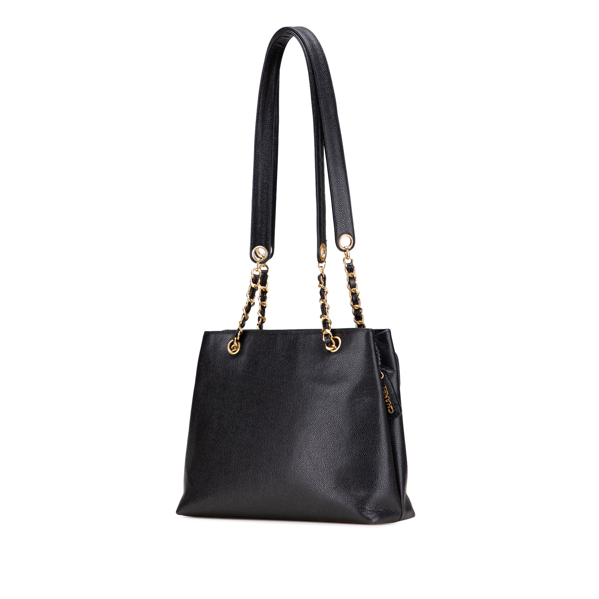CC Caviar Shoulder Bag