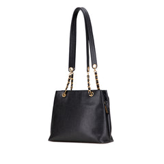 CC Caviar Shoulder Bag