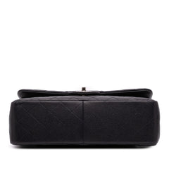 Jumbo Classic Caviar Double Flap