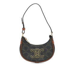 Mini Triomphe Coated Canvas Ava Shoulder Bag