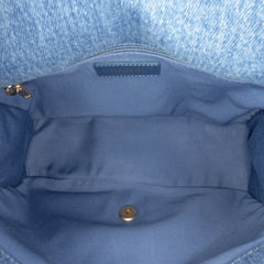 Medium Quilted Denim Mood Flap