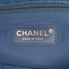 Medium Quilted Denim Mood Flap