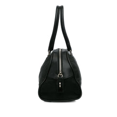 Vitello Trimmed Tessuto Bowling Bag_2