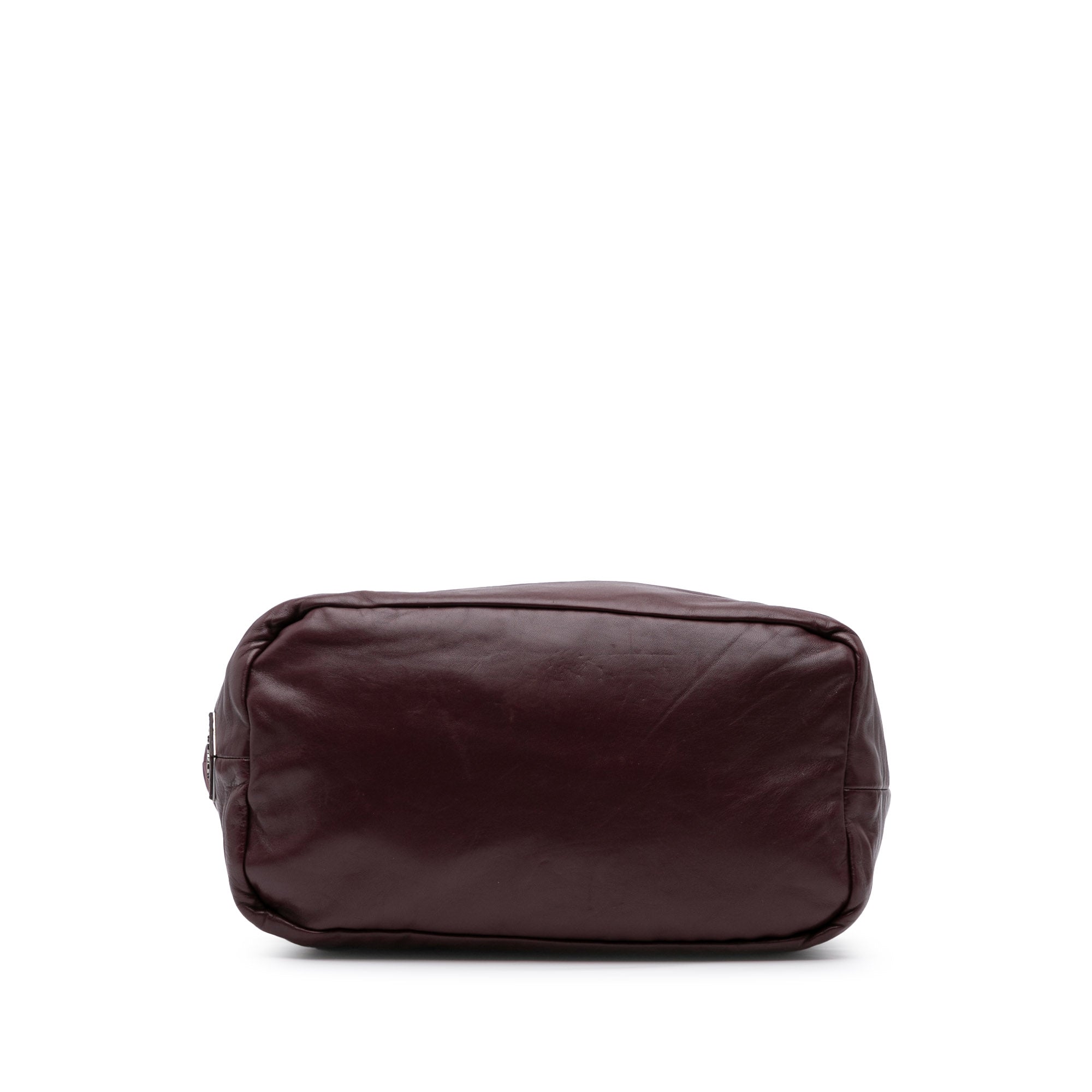 Tessuto and Nappa Reversible Satchel