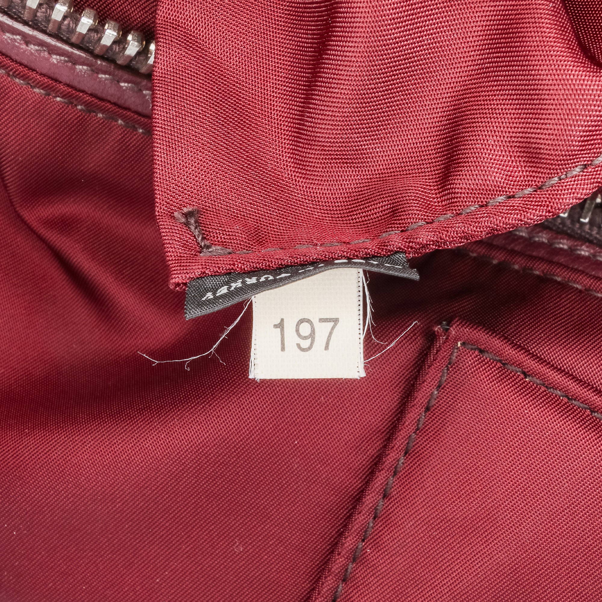 Tessuto and Nappa Reversible Satchel