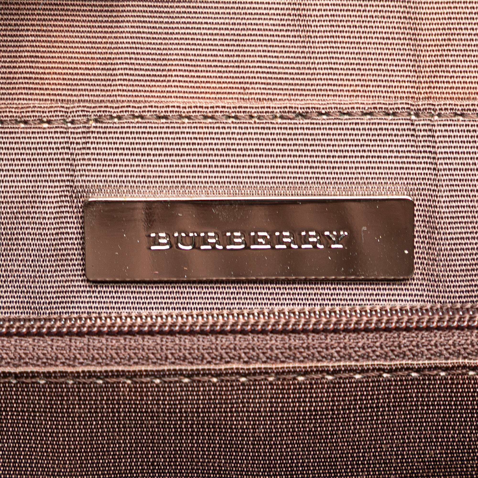 House Check Canvas Handbag