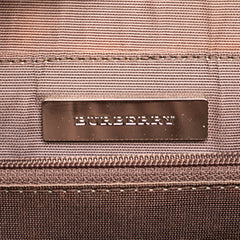 House Check Canvas Handbag