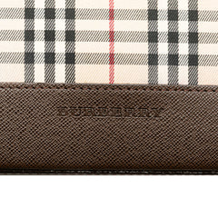 House Check Canvas Handbag