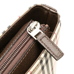 House Check Canvas Handbag