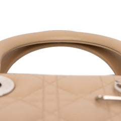 Large Lambskin Cannage Lady Dior