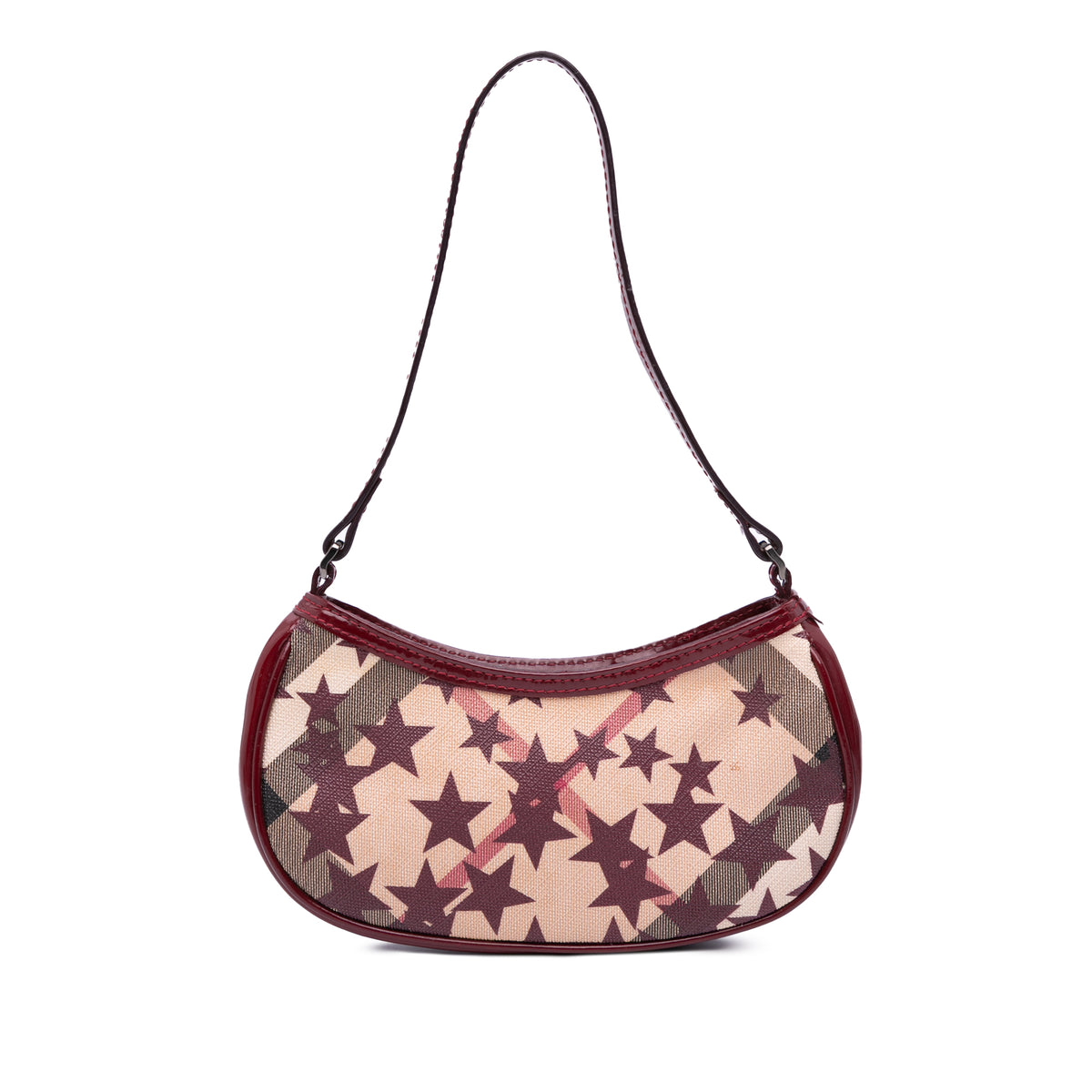 Mini Supernova Check Coated Canvas Stars Hobo