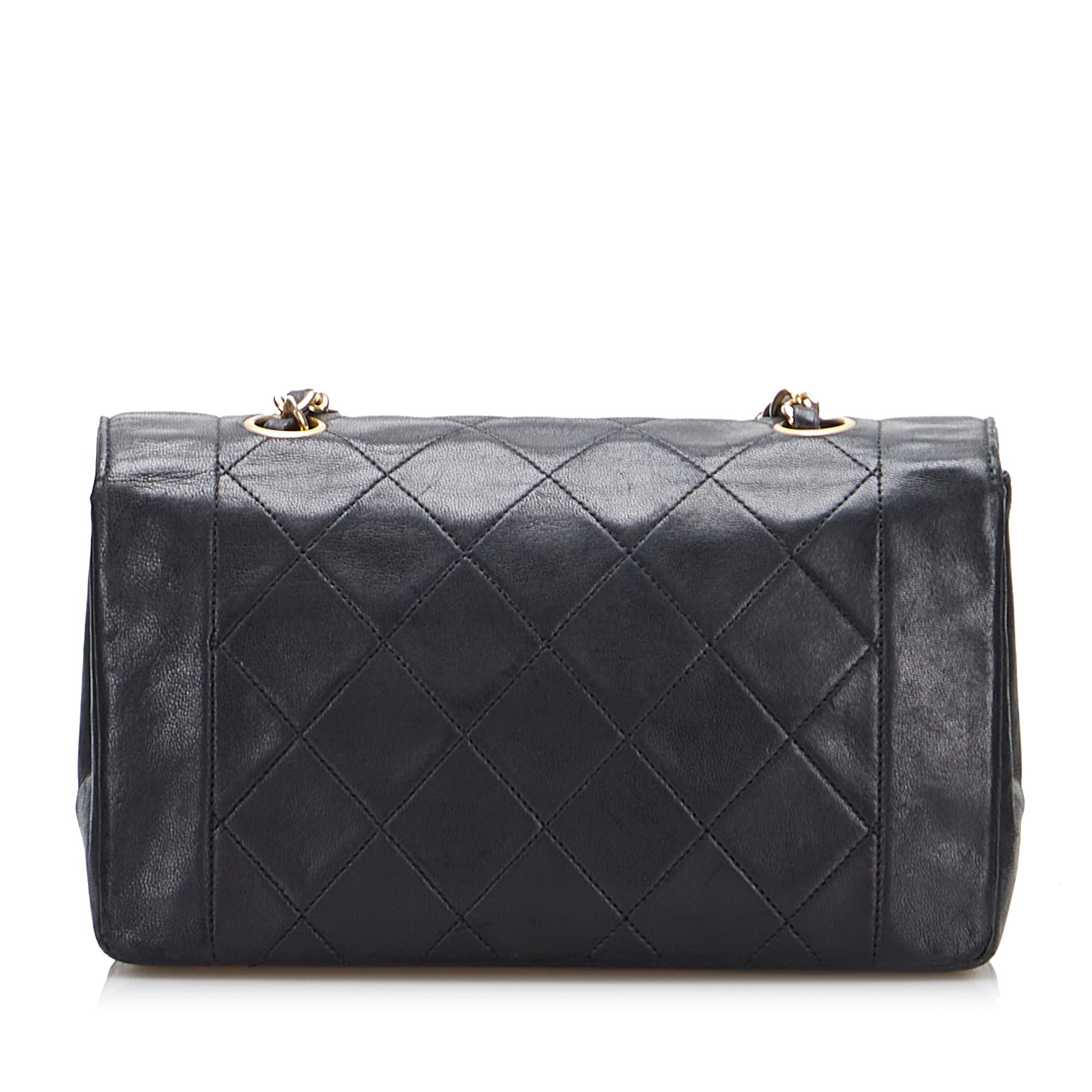 Small Lambskin Diana Flap_2