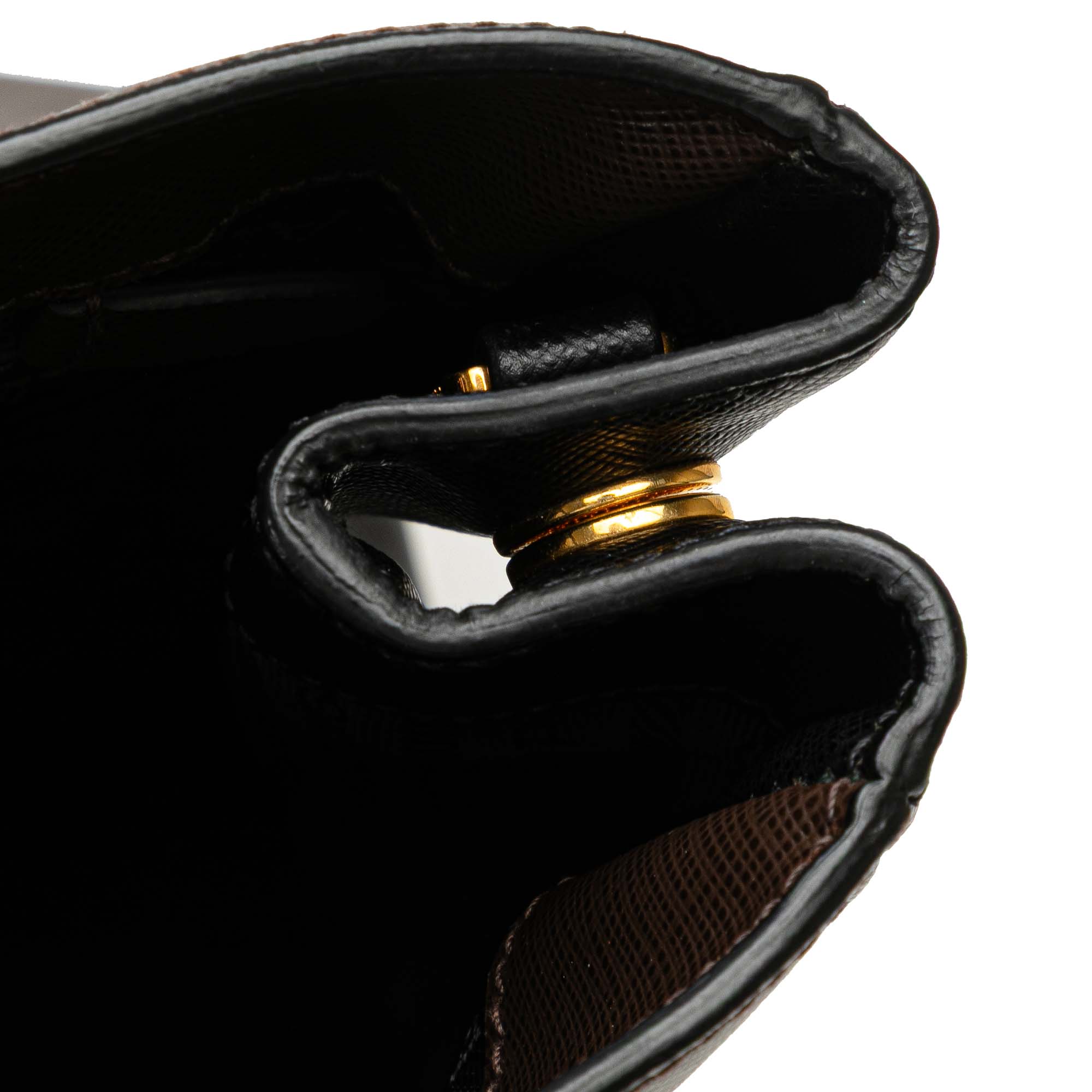 Medium Bicolor Saffiano Lux Galleria Satchel
