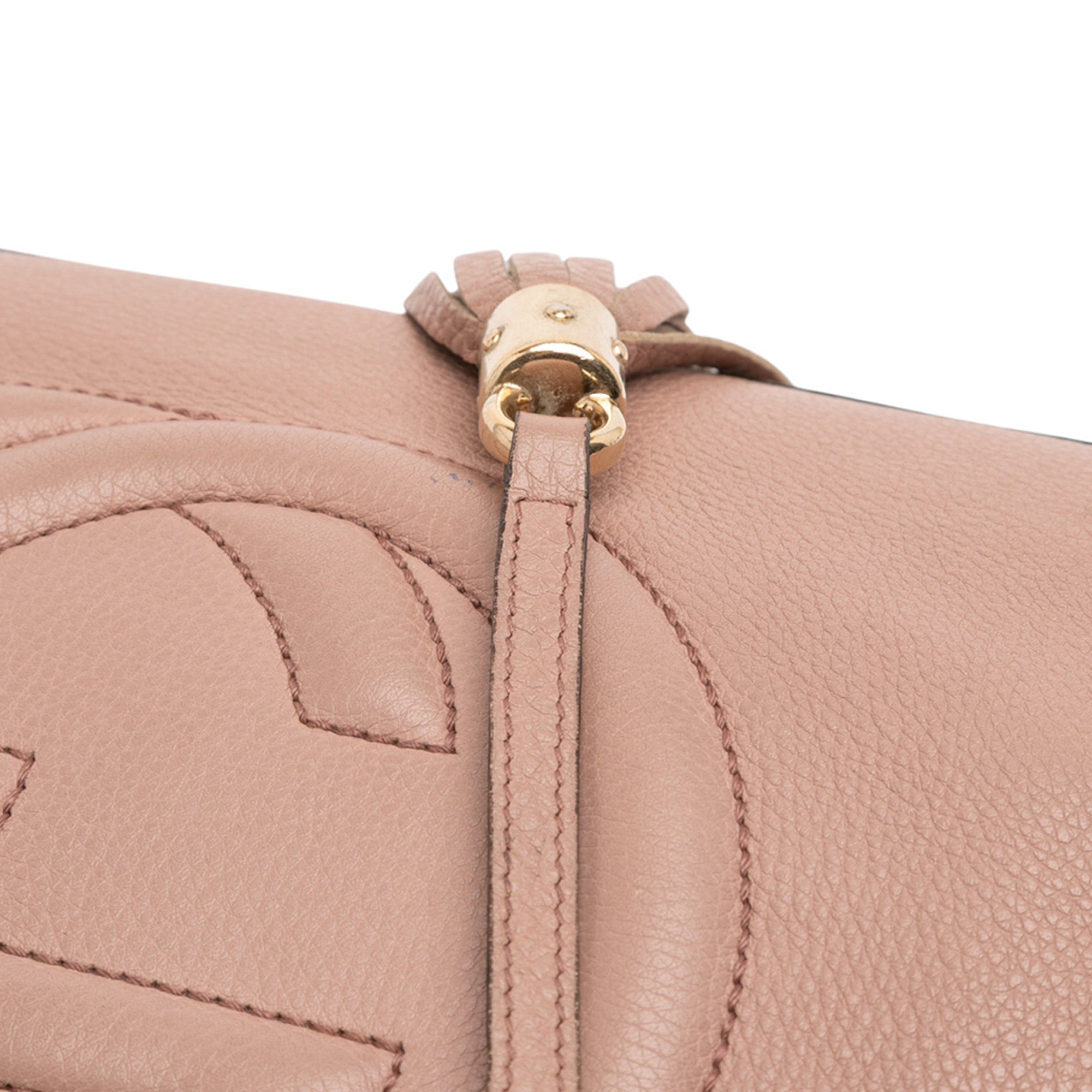 Medium Leather Soho Chain Tote