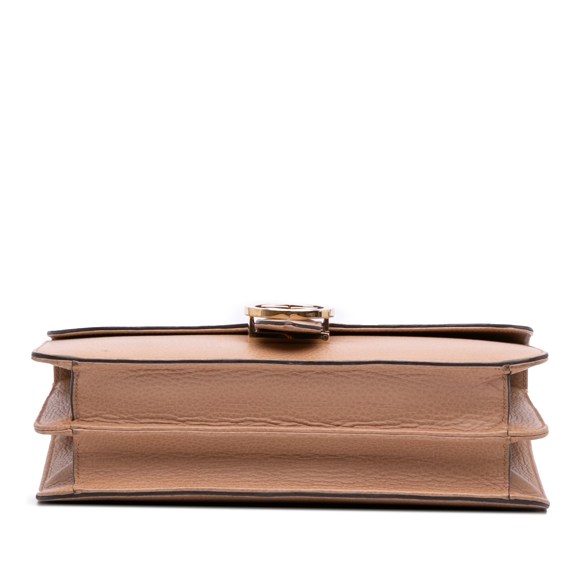Medium Dollar Calfskin Interlocking G Crossbody