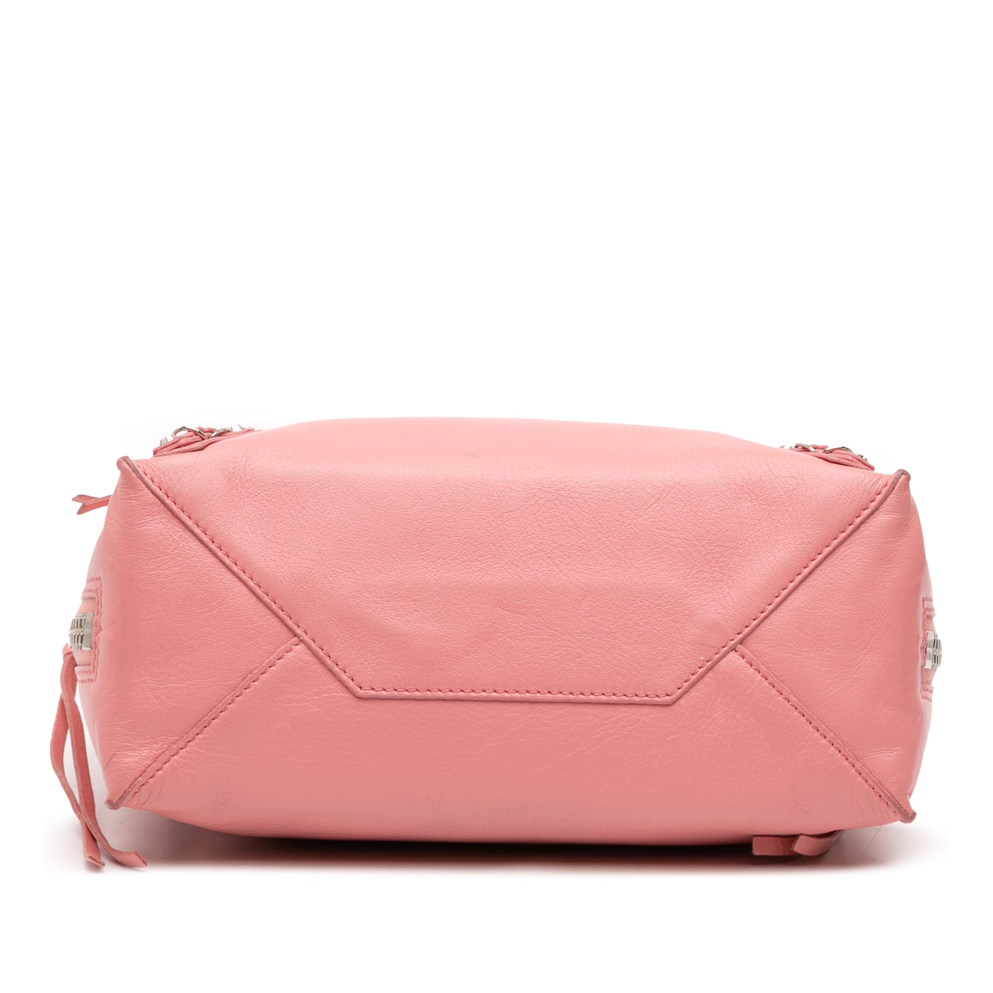 Mini Leather Papier A4 Zip Around Tote