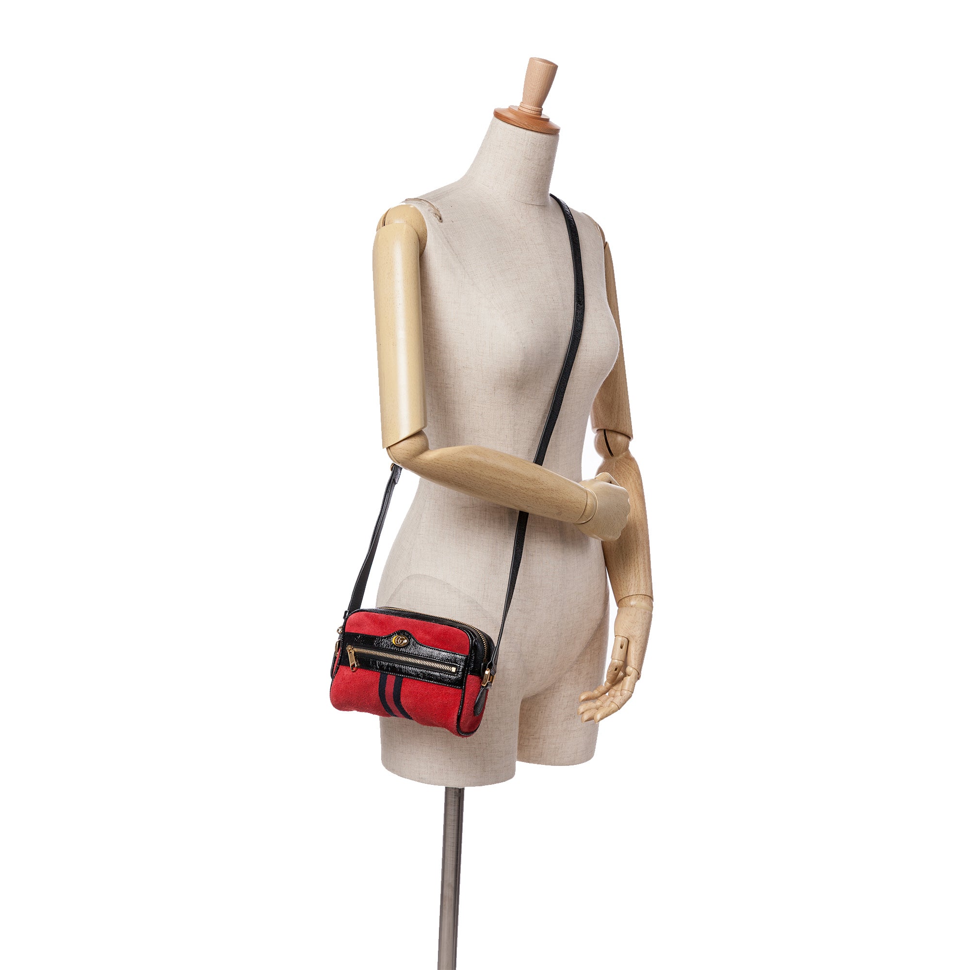 Mini Suede Ophidia Crossbody
