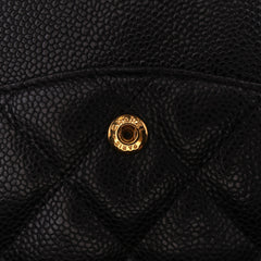 Jumbo Classic Caviar Double Flap