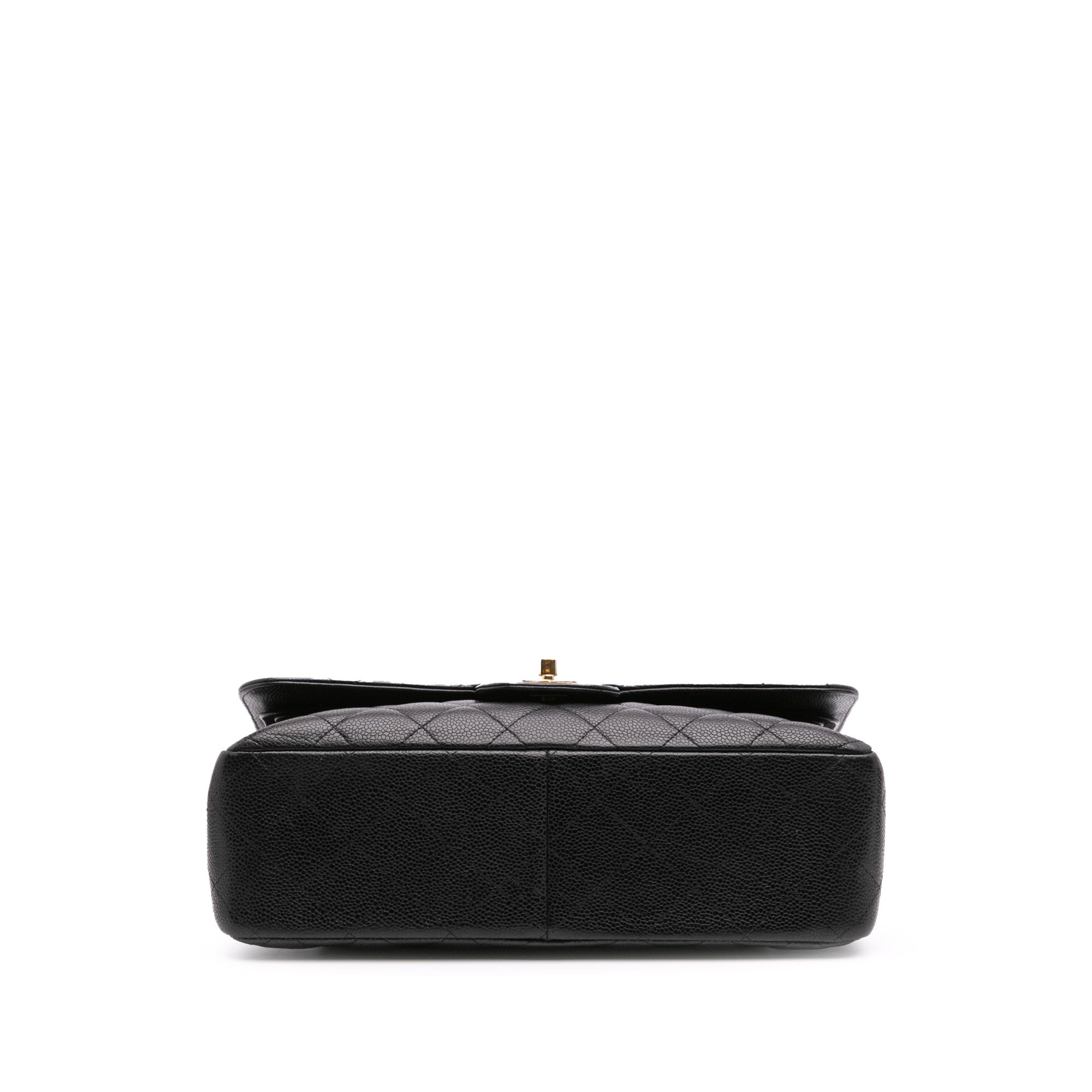 Jumbo Classic Caviar Double Flap