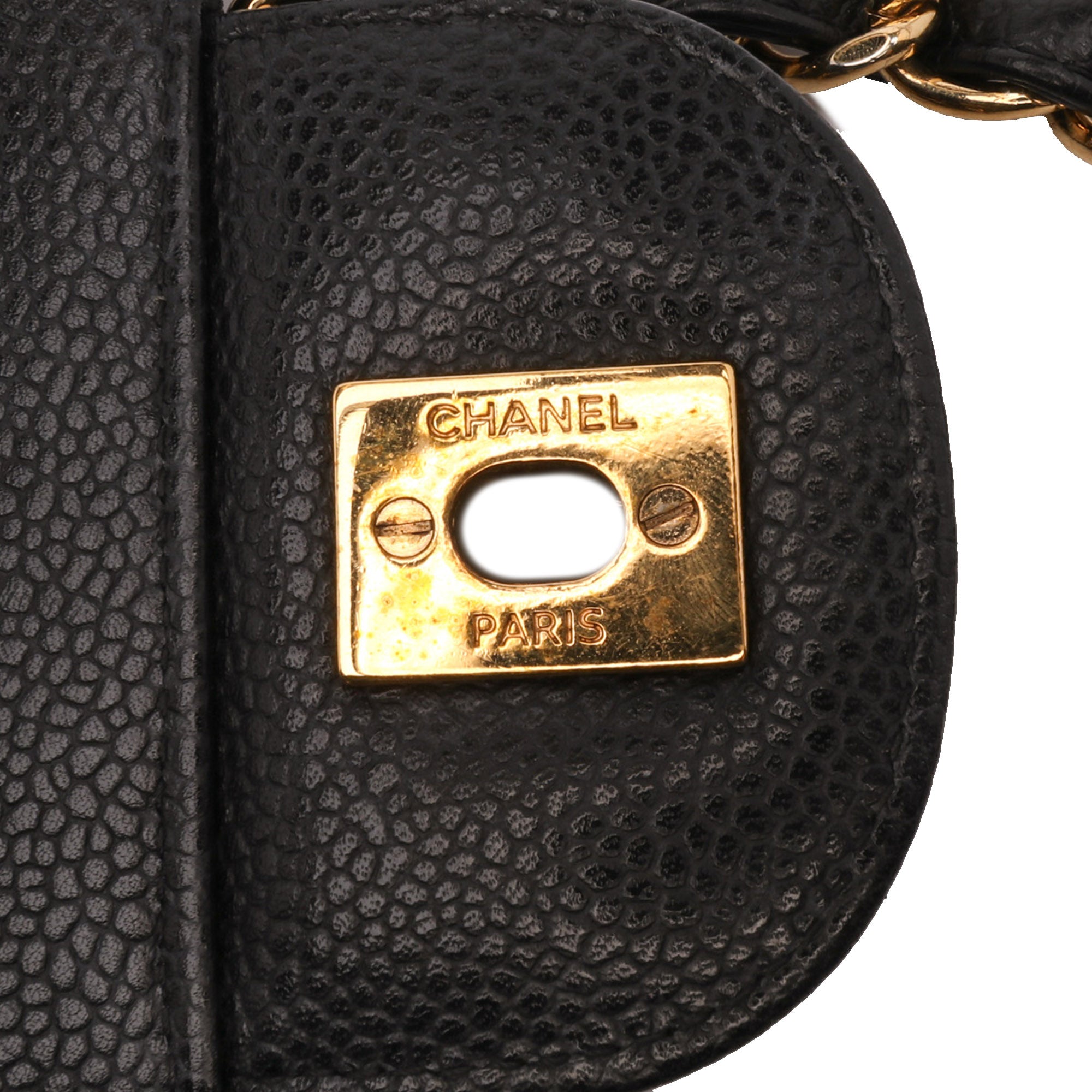 Jumbo Classic Caviar Double Flap