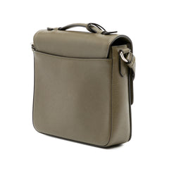 Small Saffiano Lux Sound Satchel