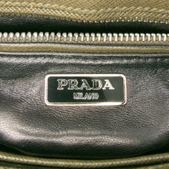 Small Saffiano Lux Sound Satchel