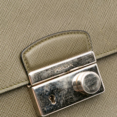Small Saffiano Lux Sound Satchel