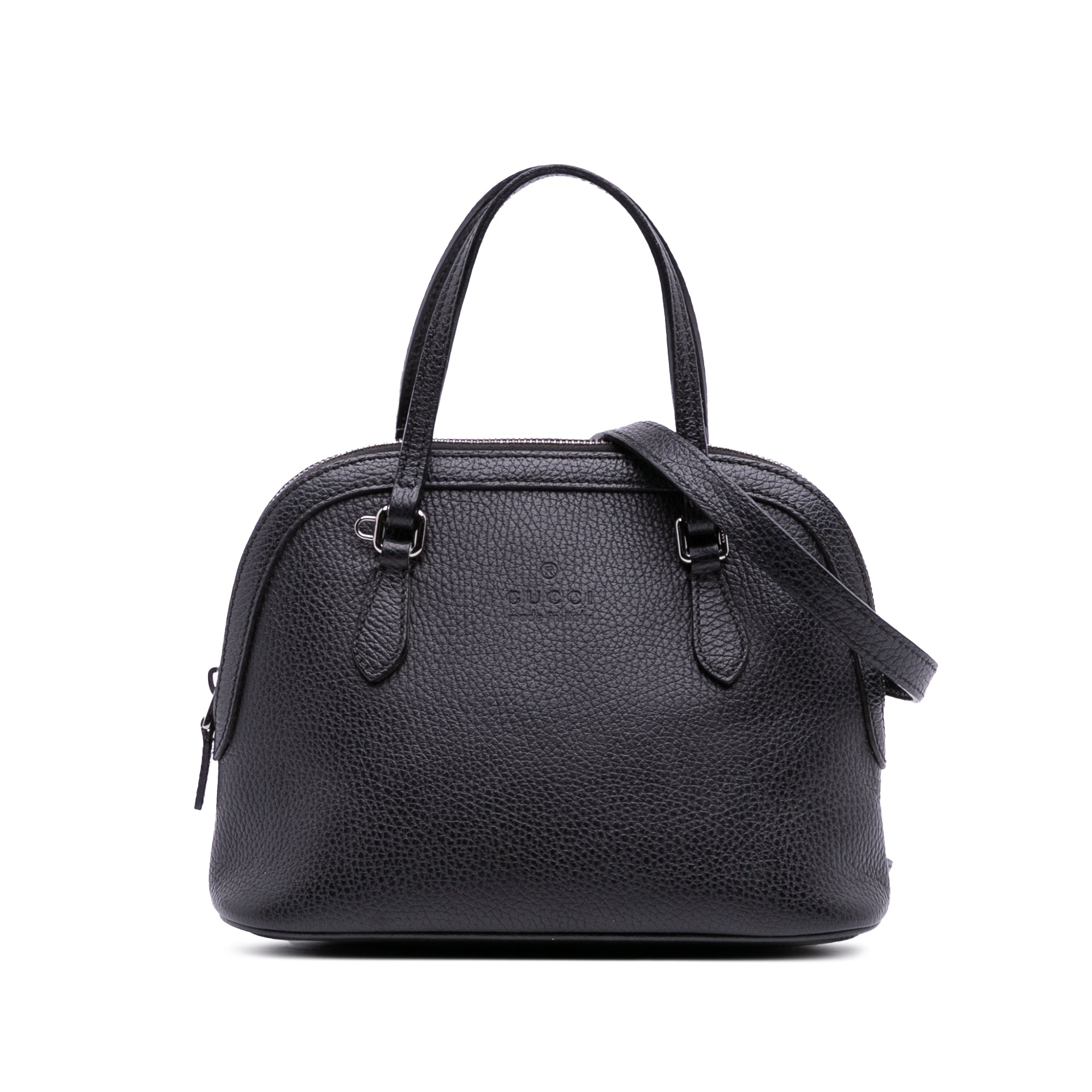 Mini Leather Dome Satchel